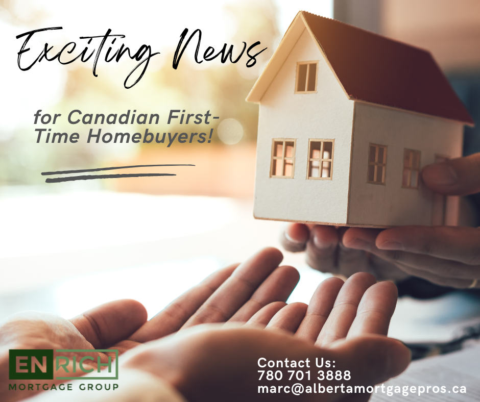 Exciting News for First Time Home Buyers